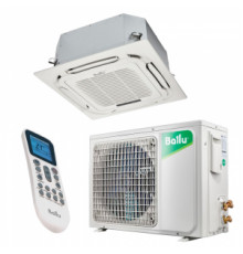 Кассетный кондиционер Ballu BLC_C-36HN1_21Y (compact), белый