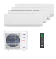 Мульти сплит система Funai RAM-I-4OK105HP.01/U +, RAM-I-SG25HP.W03 х4