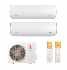 Мульти сплит-система на 2 комнаты Royal Clima 2TFM-17HN/OUT / RCI-PFF09HN х2