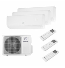 Мульти сплит-система на 3 комнаты Electrolux EACO/I-24 FMI-3 / EACS/I-09 HMB х2 / EACS/I-12 HMB