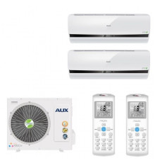 Мульти сплит система на 2 комнаты AUX AM2-H18/4DR2 +, AMWM-H12/4R1(v2) х2