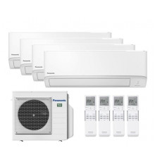 Мульти сплит-система Panasonic CU-4E27PBD / CS-TZ25WKEW х4
