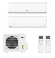 Мульти сплит система AUX на 2 комнаты AUX AM2-H18/4DR2 / AUX AMWM-H09/4R2(J) +, AUX AMWM-H12/4R2(J)