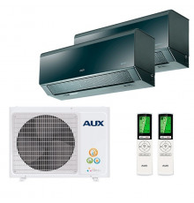 Мульти сплит система на 2 комнаты AUX AM2-H18/4DR2 +, AMWM-H09/4R2(СC) х2